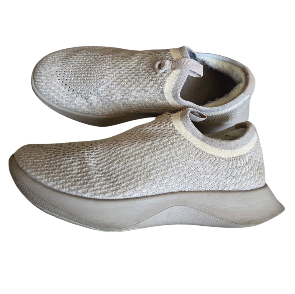 Allbirds Tree Dasher Relay Rugged Beige Slip On Running Shoes 7.5